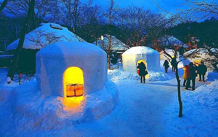 湯西川温泉 かまくら祭（イメージ）