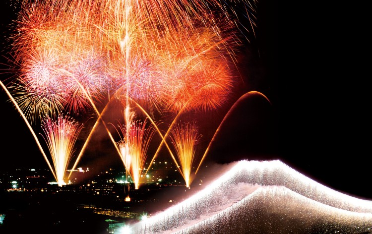 ふくろい遠州の花火（イメージ）提供：袋井市観光協会