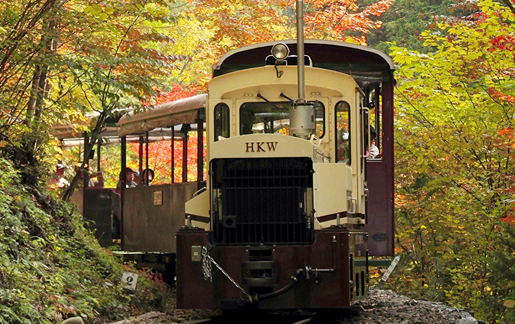 赤沢森林鉄道（イメージ）