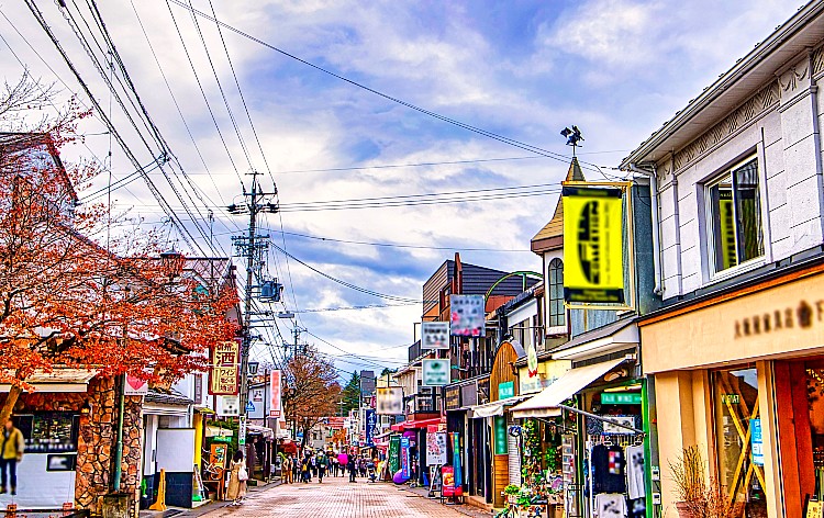 旧軽井沢銀座（イメージ）