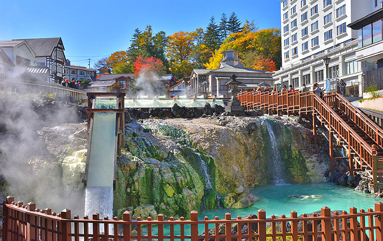 草津温泉街（イメージ）