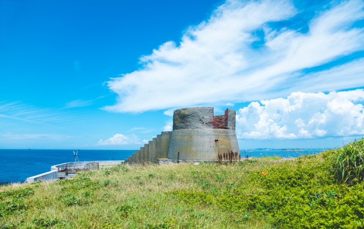 東の軍艦島「第二海堡」（イメージ） ●提供：東京湾口航路事務所/トライアングル