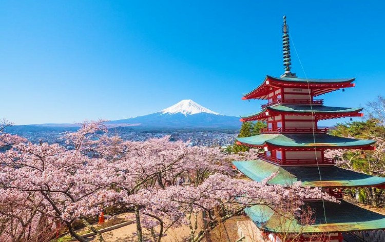 新倉富士浅間神社（イメージ）写真提供：やまなし観光推進機構