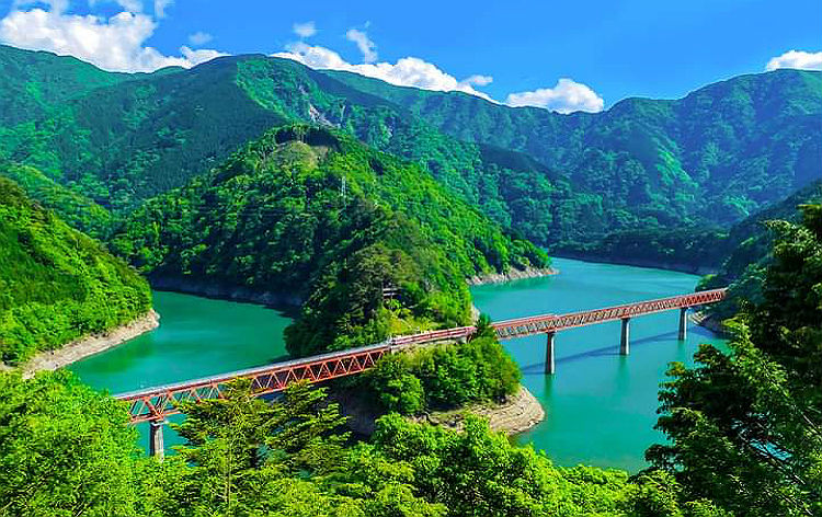 奥大井湖上駅（イメージ）