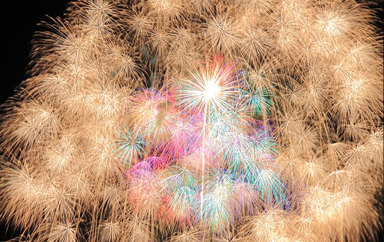 片貝まつり奉納大煙火(イメージ)