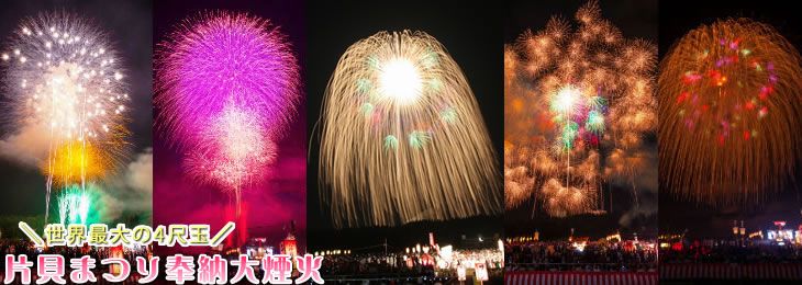 片貝花火（イメージ）