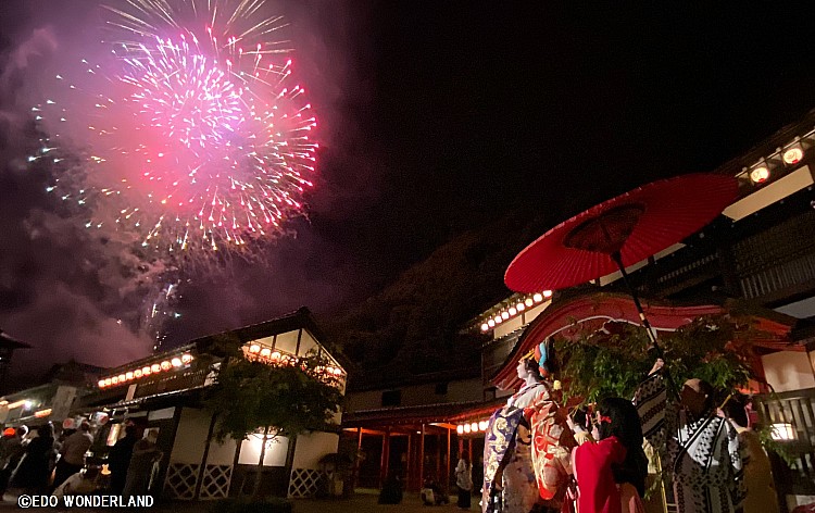 東京発】＜8/14出発限定＞ 江戸の夏夜に色鮮やかに彩る♪ 打ち上げ花火鑑賞＆江戸ワンダーランド 日光江戸村で6時間たっぷり満喫！ |  格安ベストワンバスツアー