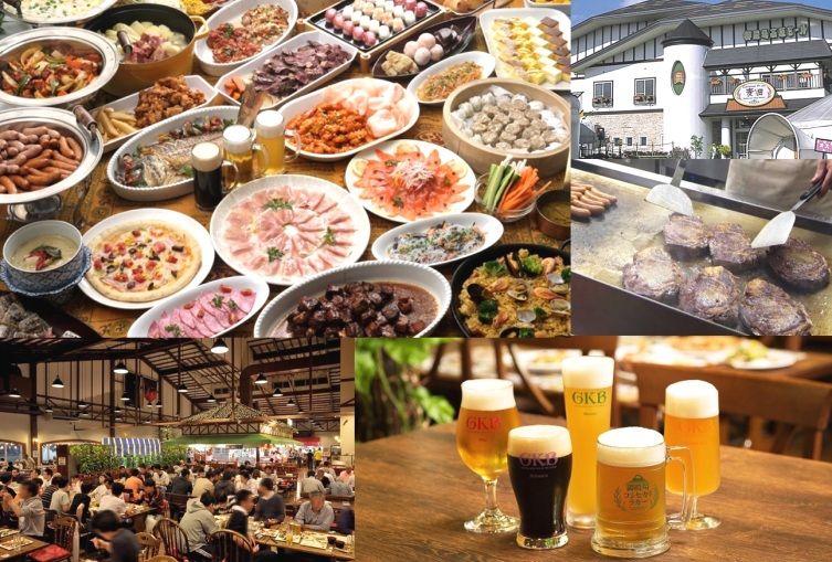 御殿場高原ビール・レストラン麦畑食べ放題(イメージ)