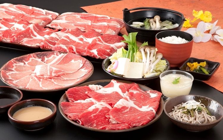 牛・豚Wしゃぶしゃぶ食べ放題(イメージ)