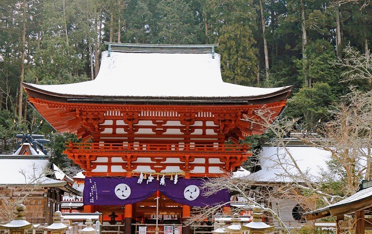 冬の丹生都比売神社（イメージ） ©公益社団法人 和歌山県観光連盟