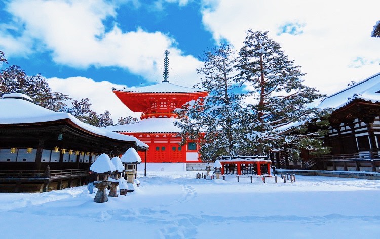 高野山壇上伽藍 ©公益社団法人 和歌山県観光連盟（イメージ）