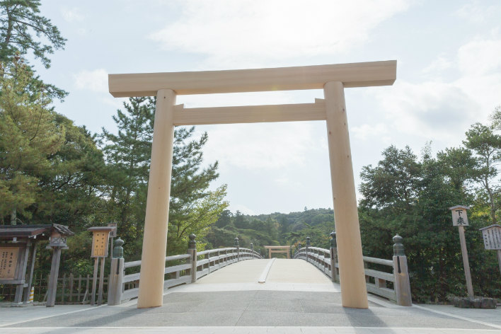 伊勢神宮内宮・宇治橋（イメージ）