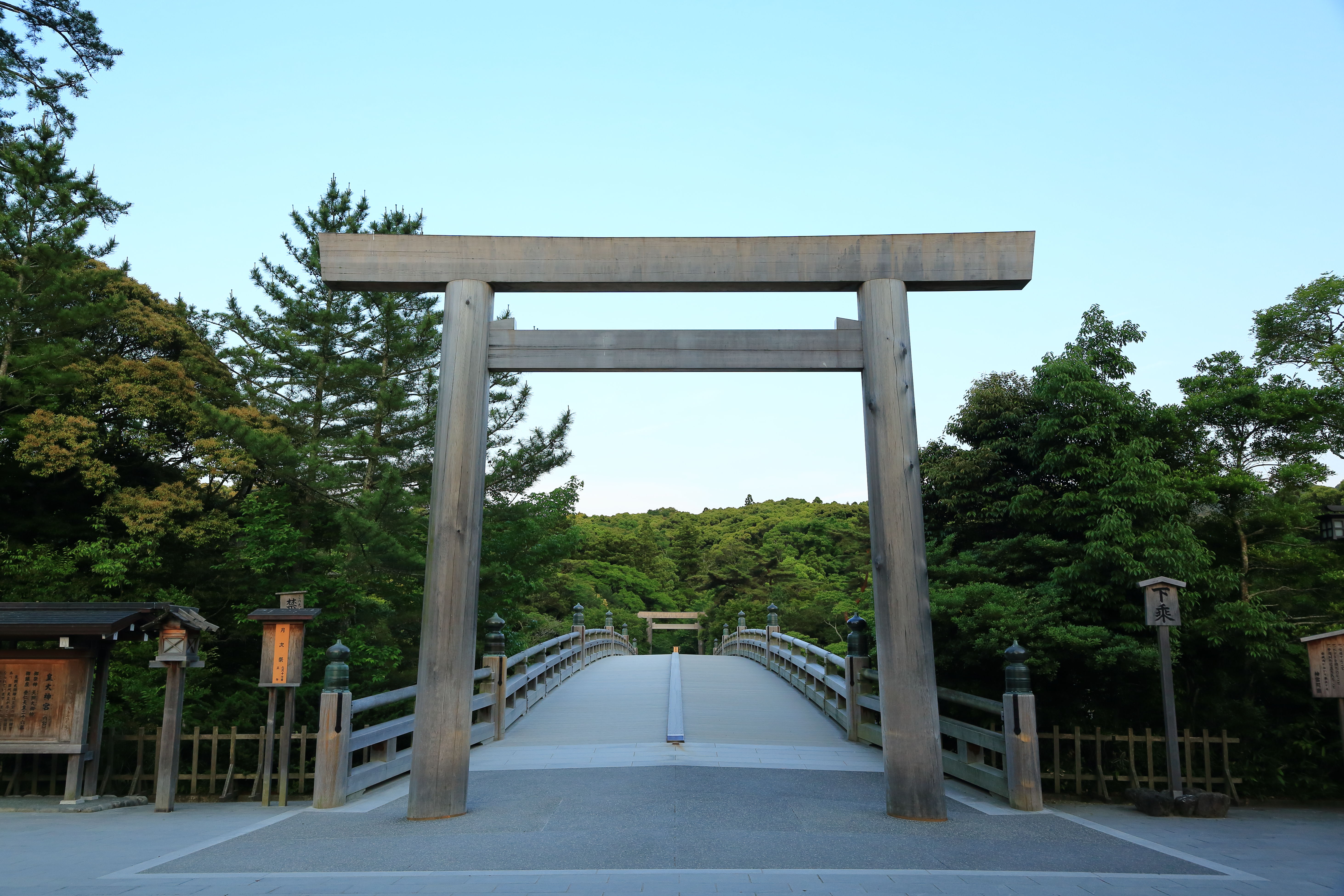 伊勢神宮内宮・宇治橋（イメージ）