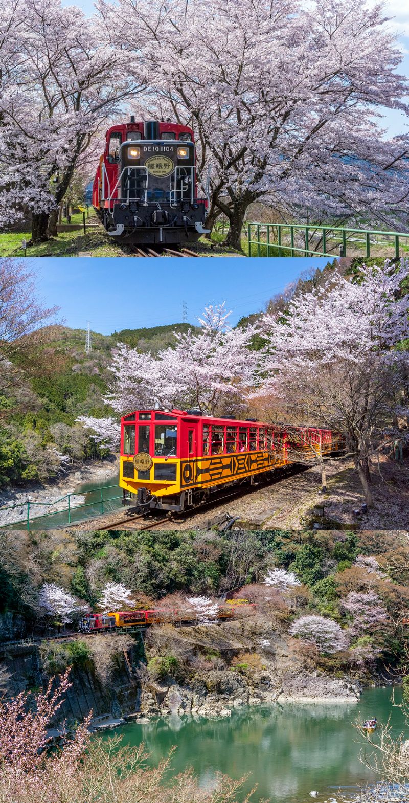 嵯峨トロッコ列車（イメージ）