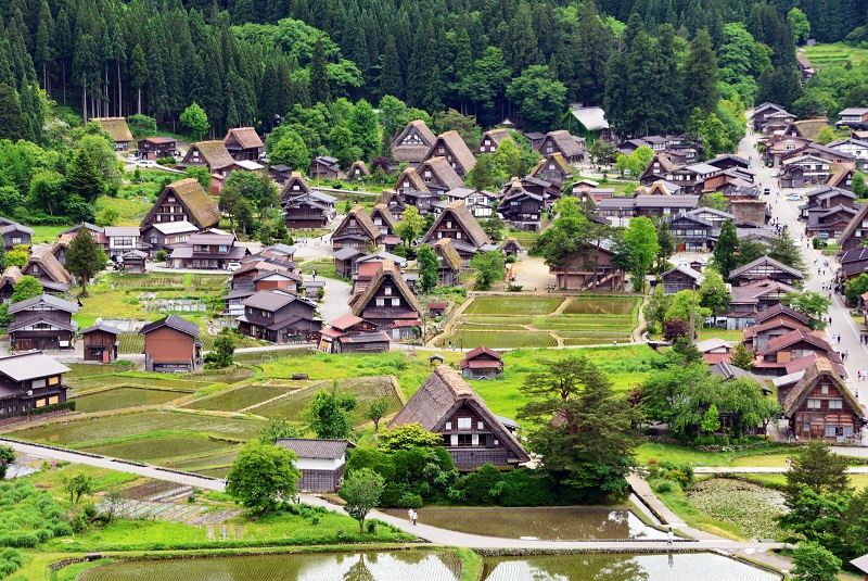 世界遺産・白川郷（イメージ）