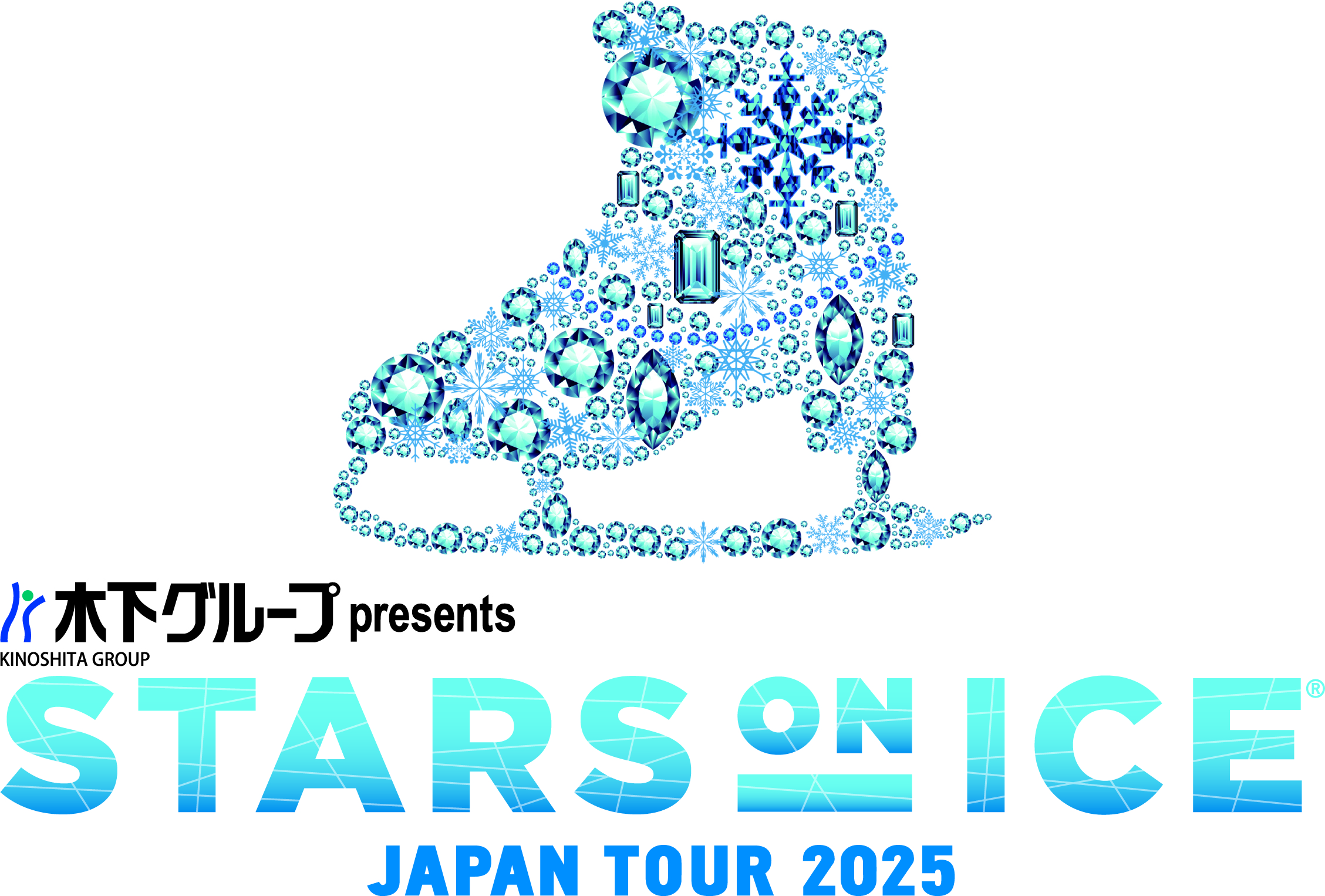 STARS ON ICE JAPAN TOUR 2025　ロゴ