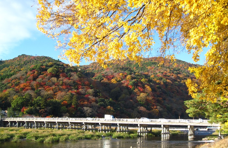 嵐山（イメージ）※紅葉は11月中旬～12月上旬