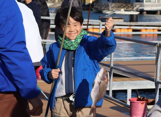 鯛釣り体験（イメージ）